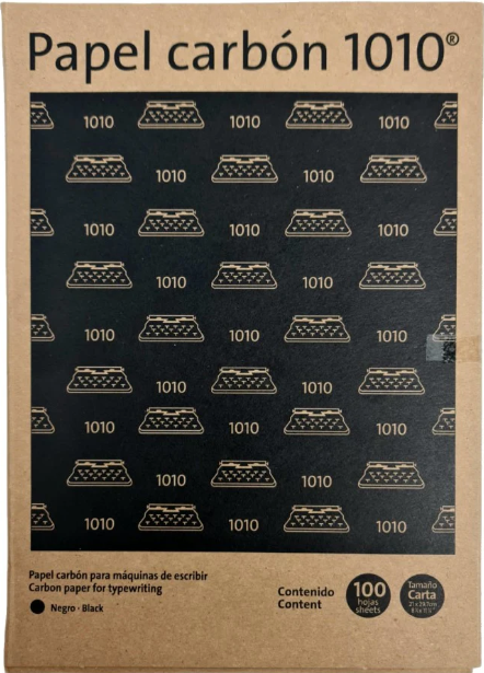 Empaque C/100 Papel Carbón Negro Pelikan Carta 1010