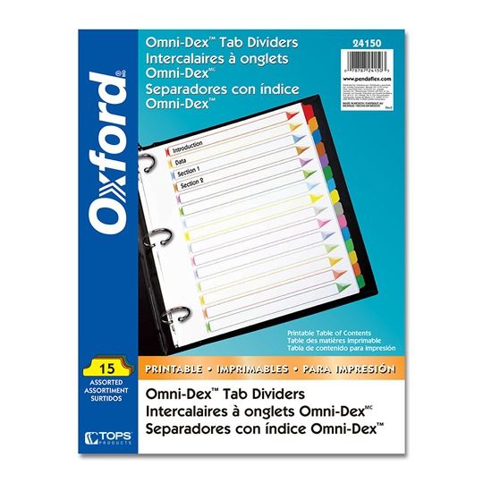 Separador Oxford OMNI-DEX C/15 (C.12)