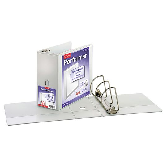 CARPETA CARDINAL 5"" TIPO D BLANCA