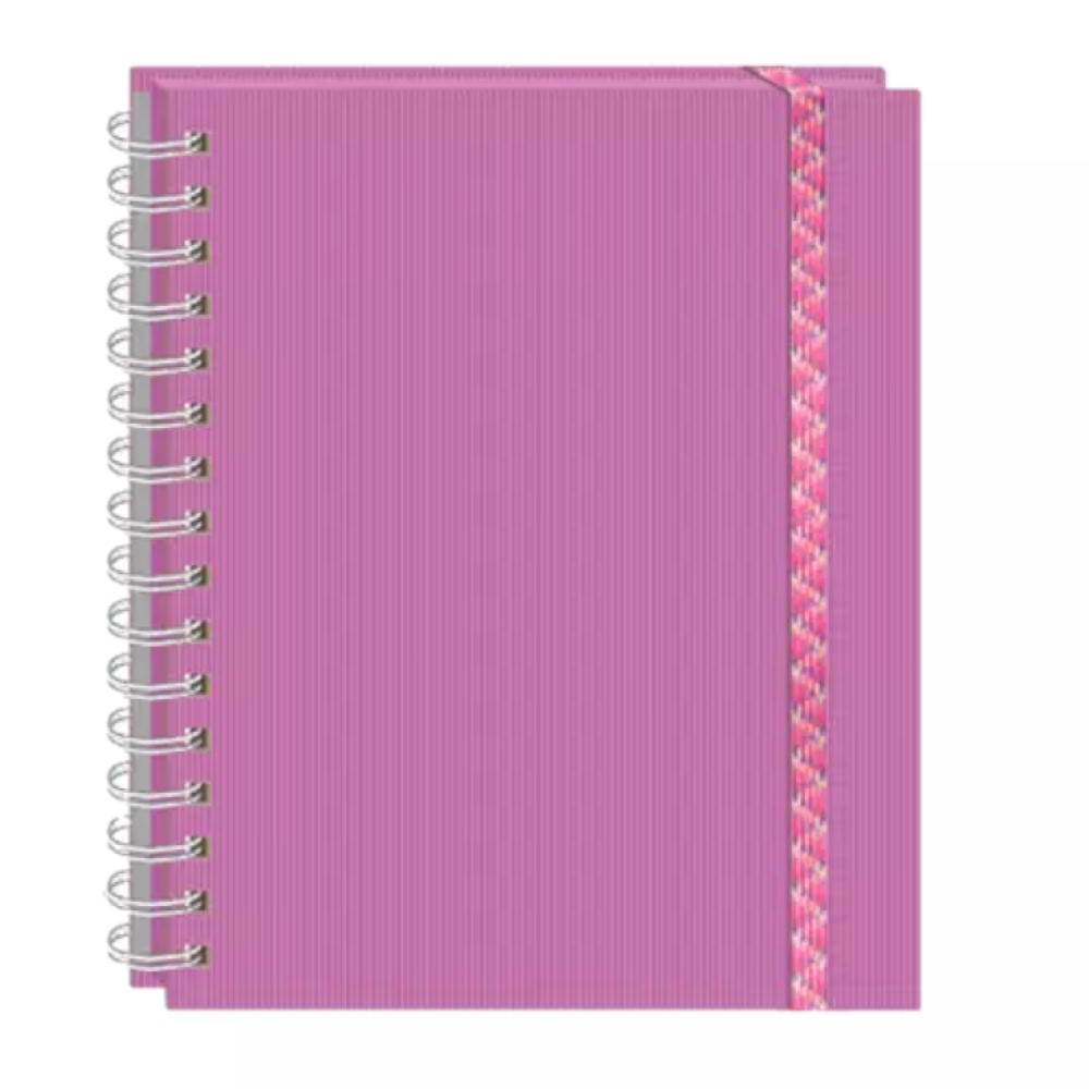 [BOKRY] Cuaderno Book Espiral Arcoiris Raya 100H Printaform (C.12)