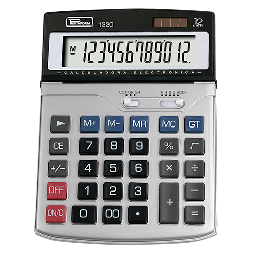 [1320] CALCULADORA PRINTAFORM ESCRIT. 1320 12 DIG.