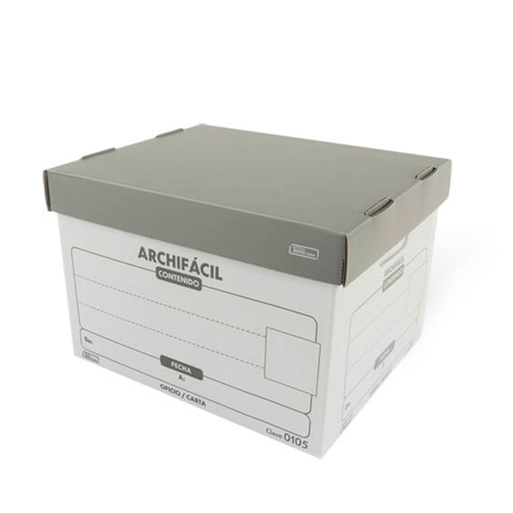 CAJA ARCHIVO PRINTAFORM PLASTICO 0105 CARTA/OFICIO