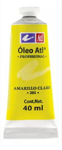 OLEO RODIN ATL AMARILLO CLARO 40 ML T-14