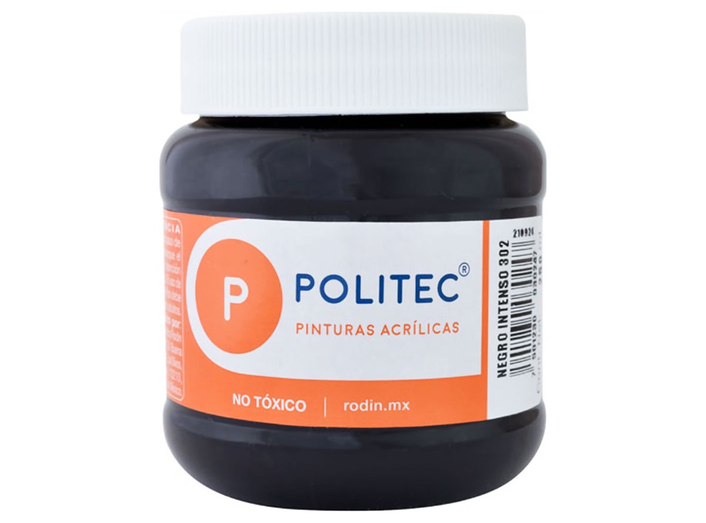 PINTURA ACRILICA RODIN NEGRO INTENSO 250 ML