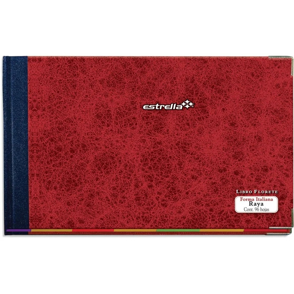 [0123] LIBRO FLORETE ESTRELLA F/I RAYA 96H