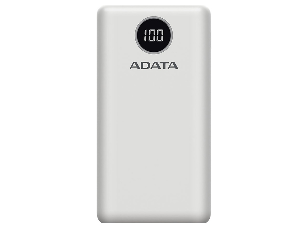 Power Bank Digital Adata P20000QCD Blanco 20,000mAh