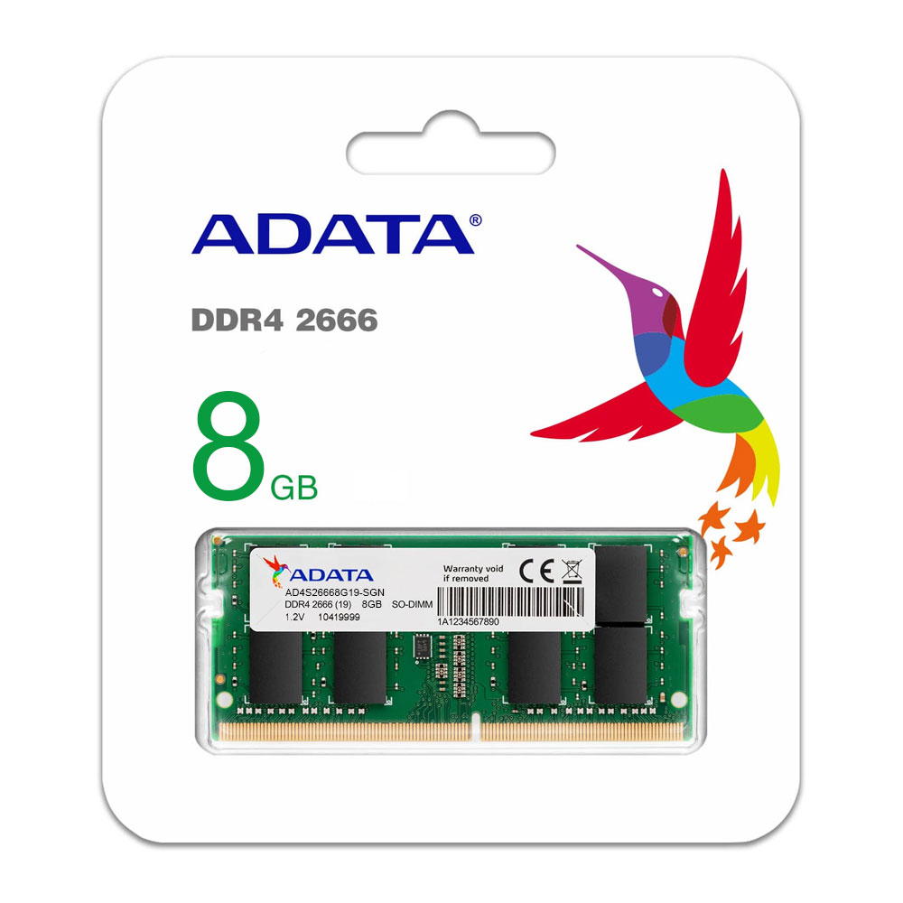 Memoria Ram 8GB Adata SO-DIMM 2666MHz DDR4