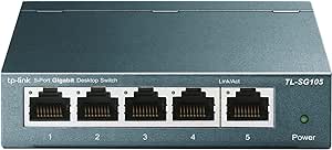 SWITCH ESCRITORIO TP-LINK TL-SG105 5PTOS GIGA  DOA30