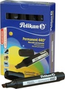 Paquete C/10 Marcador Permanente Pelikan Negro 440