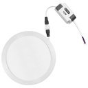 Luminario LED S28W12A Para Empotrar 12W Luz Fría Megaluz (C.40)