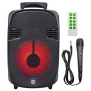 Bocina 8 Pulgadas SA890T  Bt Micrófono Luz Led con Control Link Bits (C.6)