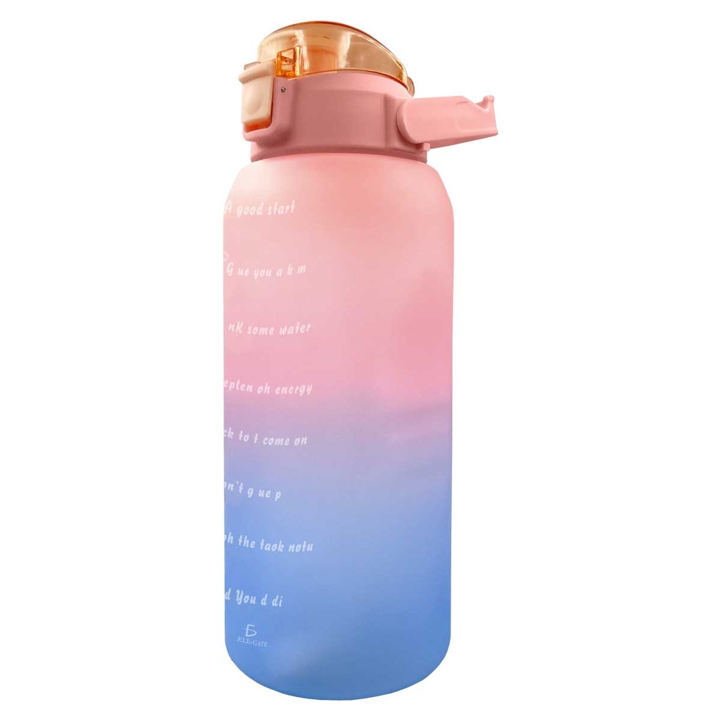 Vaso Motivador VAS.35 Elegate con Popote 2L