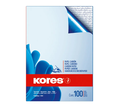 Paquete C/100 Papel Carbon Kores Carta Azul