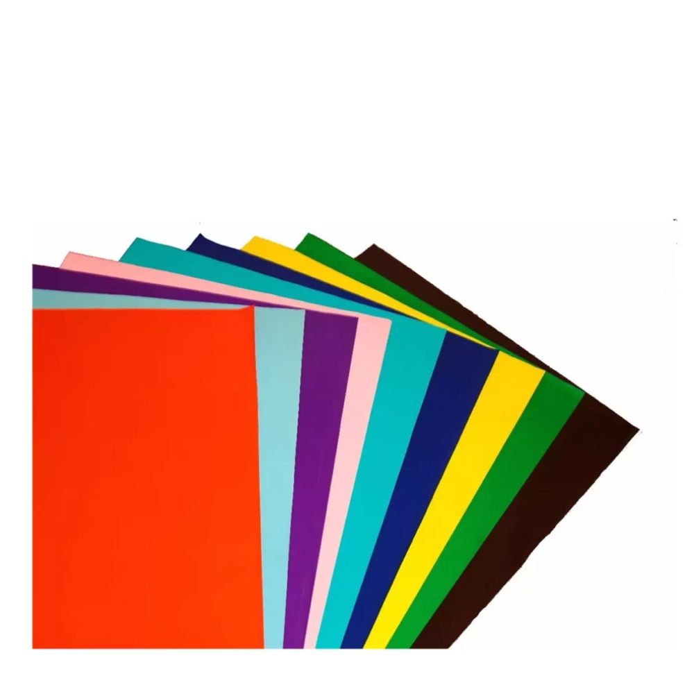 Papel Lustre Paq.C/50H Colores Surtidos Euromac (C.10)