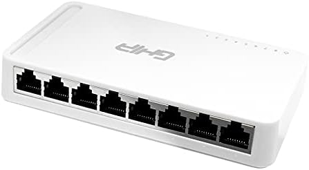 SWITCH GNW-S4 GHIA 8 PUERTOS RJ45 10/100/1000 MBPS NO ADMINISTRABLE AUTO MD