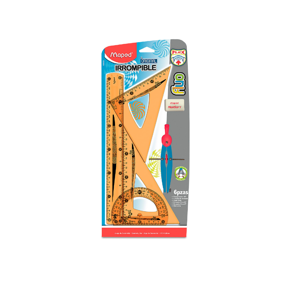 Juego Geometria Maped Flexible Compas Presicion 8992300 (E.12) (C.48)