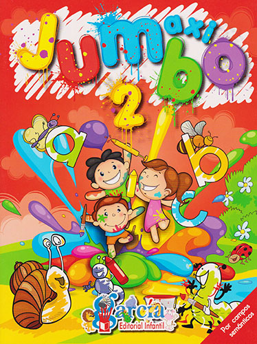 LIBRO P/COLOREAR MAXI JUMBO 2 GARCIA
