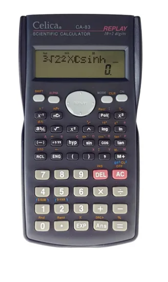 CALCULADORA CIENTIFICA CELICA CA-83 240 FUNCIONES NGO.