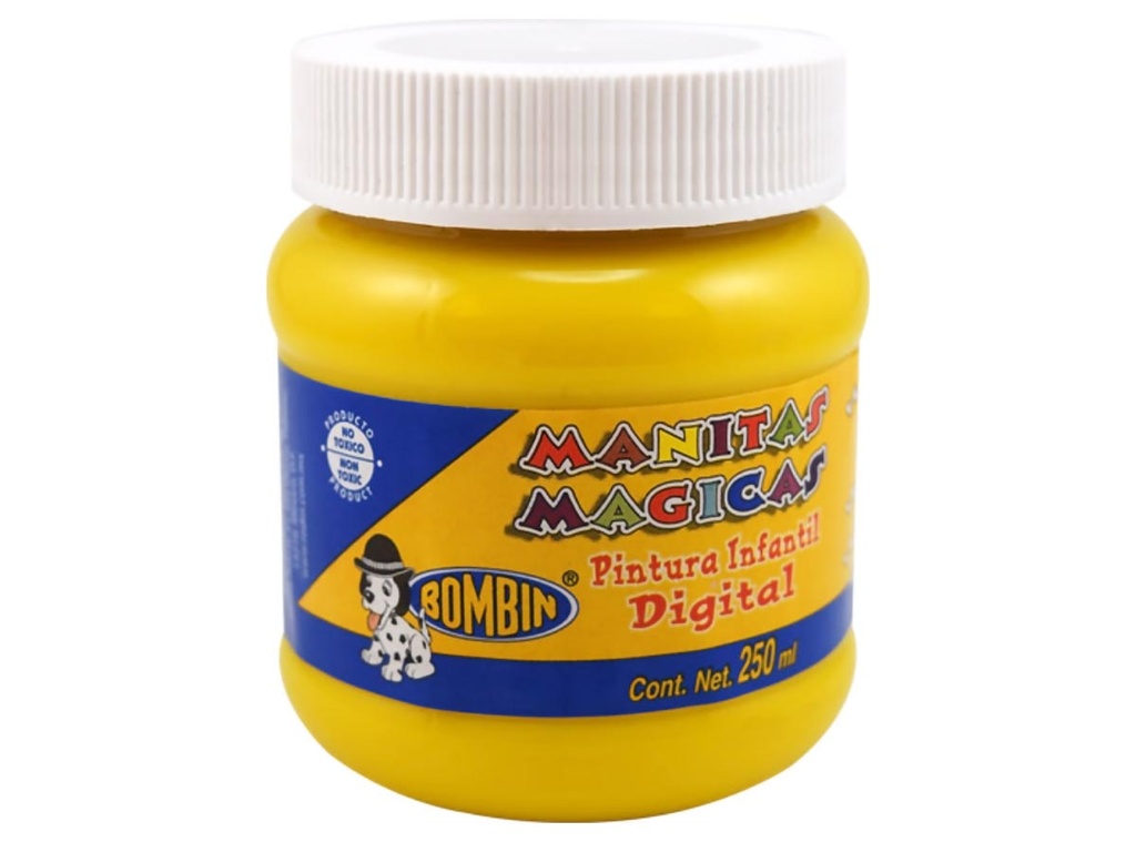 PINTURA MANITAS RODIN AMARILLO 250ML