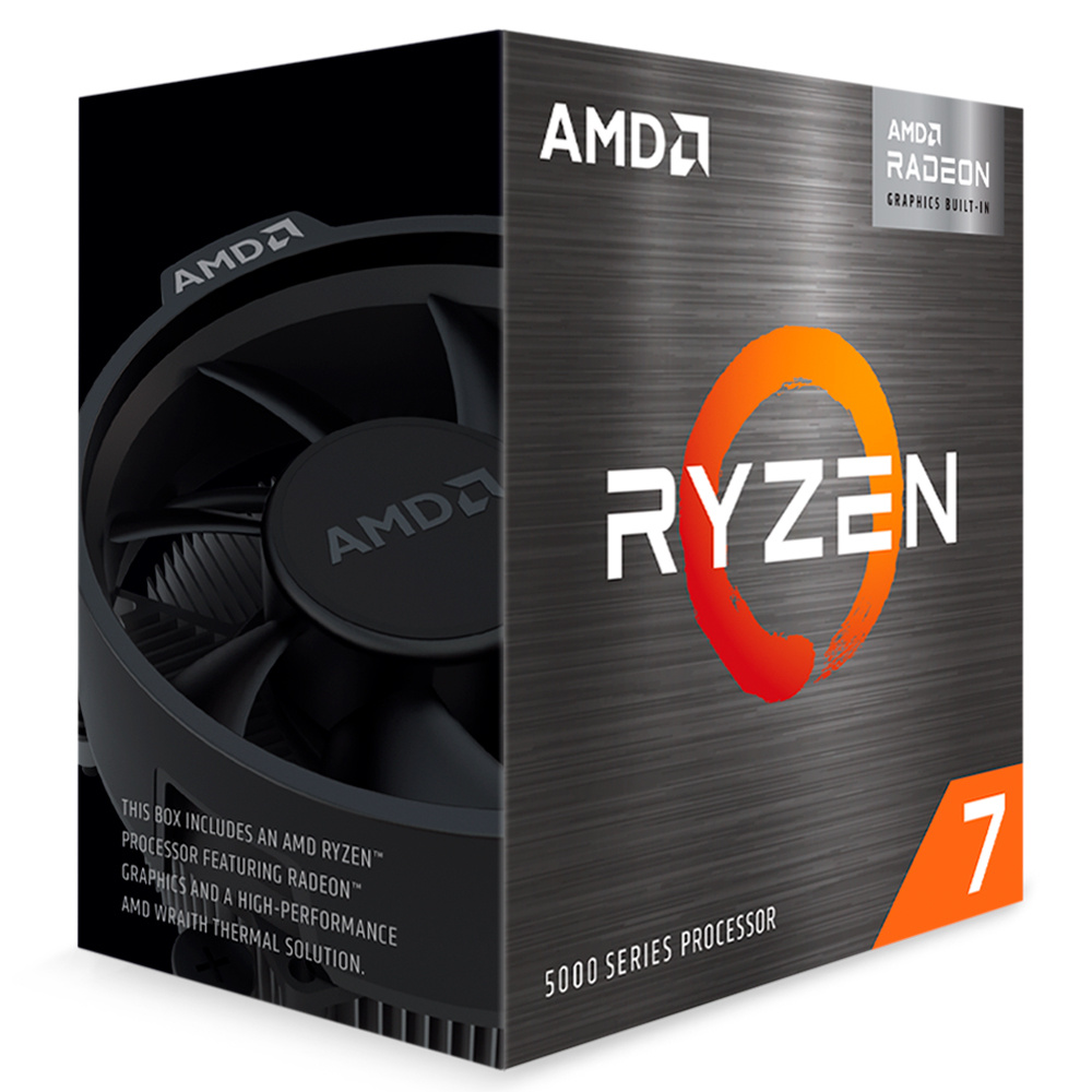CPU AMD RYZEN 100-100000263BOX 7 5700G RADEON GRAPHICS AM4