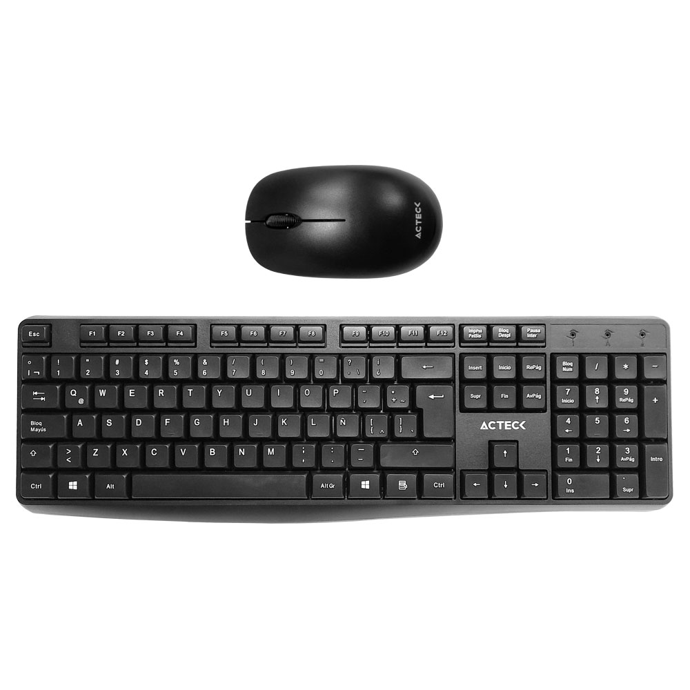 [AC-931755] TECLADO Y MOUSE INALAMBRICO AC-931755 ACTECK