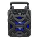 Bocina Bluetooth Link Bits 4 Pulgadas VA348P Radio Fm, Luz Led (C.50)