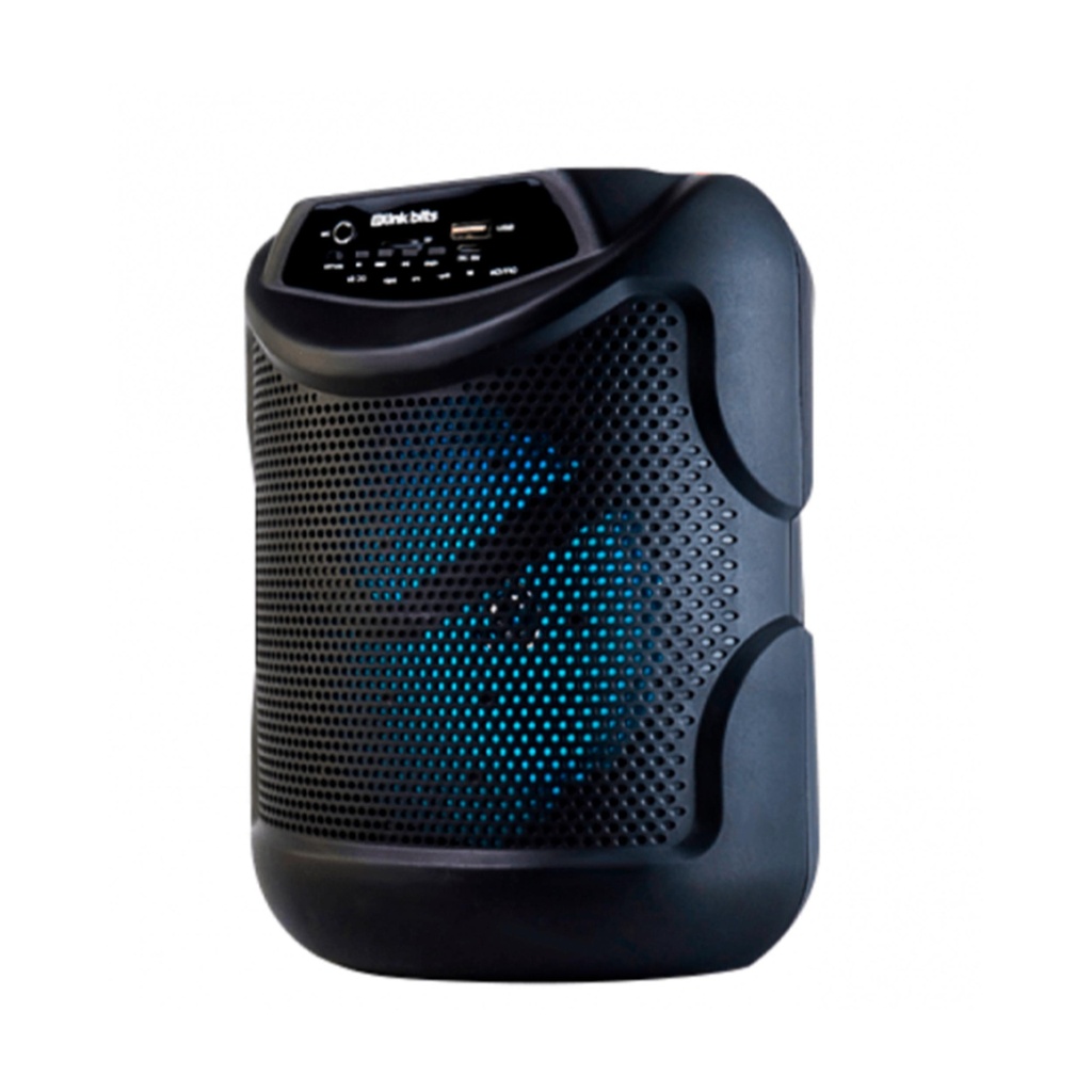 Bocina Bluetooth Link Bits 6.5 Pulgadas SA693T Radio Fm, Usb, Auxiliar,  Luz Led (C.16)