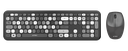 Kit de Teclado y Mouse Inalámbrico AC-935166 MK475 Acteck Creator Chic Colors