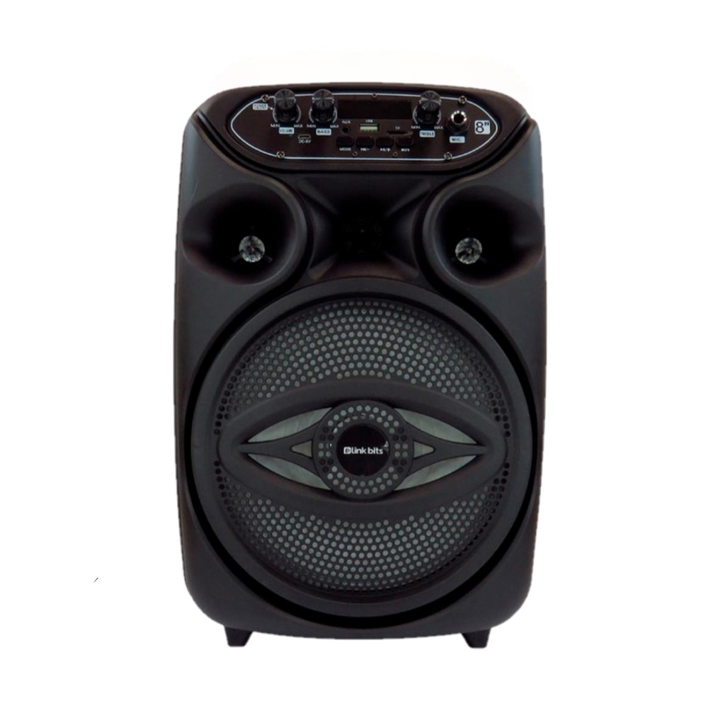 Bocina 8 Pulgadas Link Bits SA8058T Micrófono Bluetooth Usb Sd Fm (C.8)