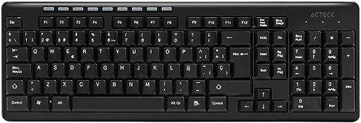 [AC-913973] Teclado Inalámbrico Acteck AC-913973 Negro