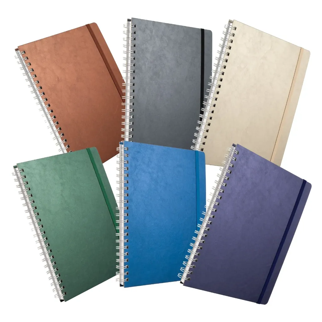 [PRPFFIRY] Cuaderno Profesional Espiral Metalico Fibra Raya 100H Printaform (C.12)