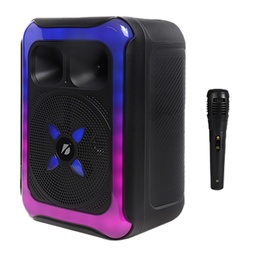 [KTS-1727] BOCINA 8" KTS-1727 BT/MICROFONO/USB/CONECTIVIDAD TWS/LUZ LED