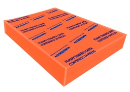 [PAQ24-6EFKA] Paquete C/24 Fomy Carta Pascua Naranja