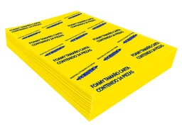 [PAQ24-6EFJB] Paquete C/24 Fomy Carta Pascua Amarillo Canario