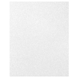 [PAQ10-6DF-IBA] Paquete C/10 Fomy Diamantado Carta Pascua Blanco 0300BLA