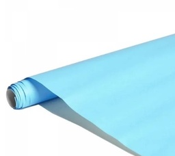 [EL0010] Paquete C/25 Papel Lustre Azul Pastel  50X70