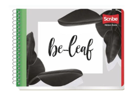 [4534] Cuaderno Scribe Forma Italiana Doble Raya Mega 4534 100 Hojas (C.48)