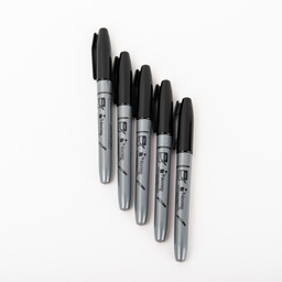 [NE-070] Paquete C/12 Marcador Permanente Punto Fino 2mm Negro NE-070 Nextep