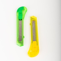 [NE-178] Paquete C/12 Cutter Plástico Grande Navaja 18mm NE-178 Nextep