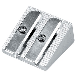 [PAQ12-SPT06] Paquete C/12 Sacapuntas Metálico Barrilito Doble