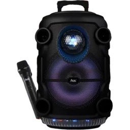 [S-11209] Bafle 12 Pulgadas S-11209 Micrófono Con Ruedas Bluetooth Display Retroiluminado