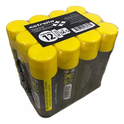 [PAQ12-6561] Paquete C/12 Lapiz Adhesivo Estrella 36G