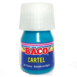[PAQ10-PN017] Paquete C/10 Pintura Baco Cartel 65 Azul Turqueza