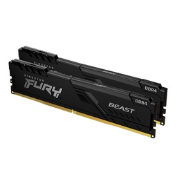 [KF432C16BBK2/16] Kit 2 Memoria RAM 16GB Kingston FURY Beast DDR4 3200MHzL16 XMP