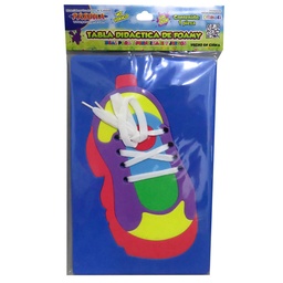 [PAQ2-6TABTENIS76] Tabla Fomy Pascua Zapato Con Agujeta E:12 (copia)
