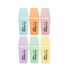 [PAQ2-RE-336S] Paquete C/2 Estuches De 6 Marcatextos Sabonis Mini Pastel