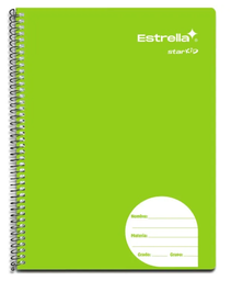 [PAQ5-0669] Paquete C/5 Cuaderno Profesional Estrella Star Kid Raya 669