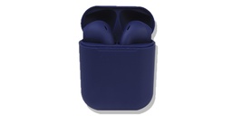 [i12SD] Audífono i12 / i66/ MI18/ Macaron Azul Marino Bluetooth 5.0 Inalámbricos InPods Sin Garantía