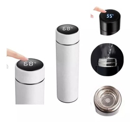 [TER03] Termo Con Indicador De Temperatura TER03 Acero Inoxidable 500 mL Link Bits (C.50)