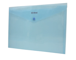 [PAQ5-F454] Paquete C/5 Sobre Plástico Oxford Oficio Con Broche Horizontal